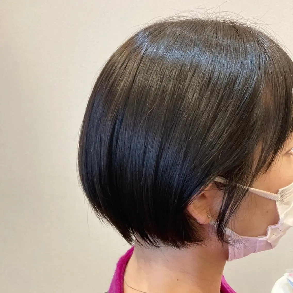 ショート 前田 加奈子のヘアスタイル
