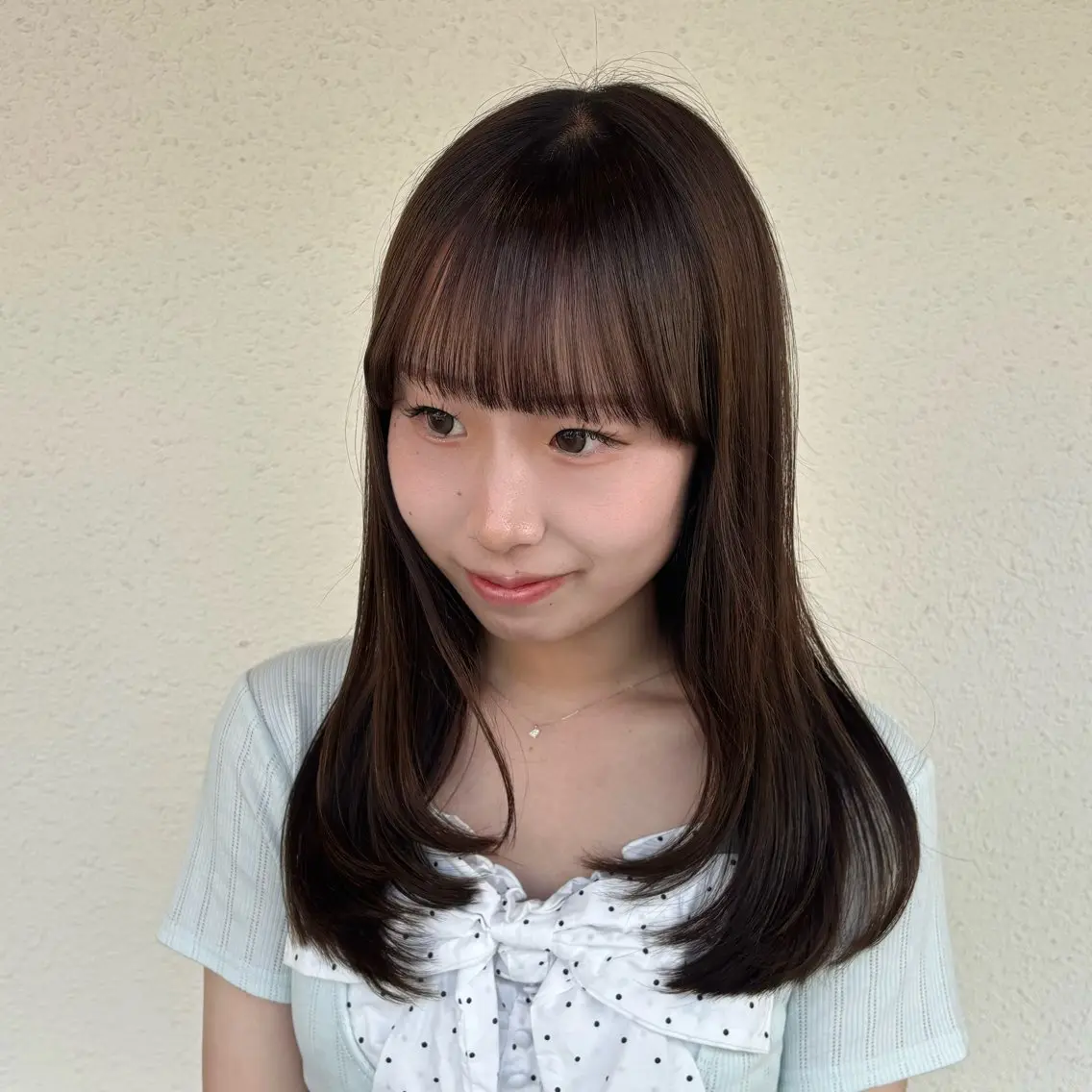 ロング レイヤーカット 森本 麻比のヘアスタイル