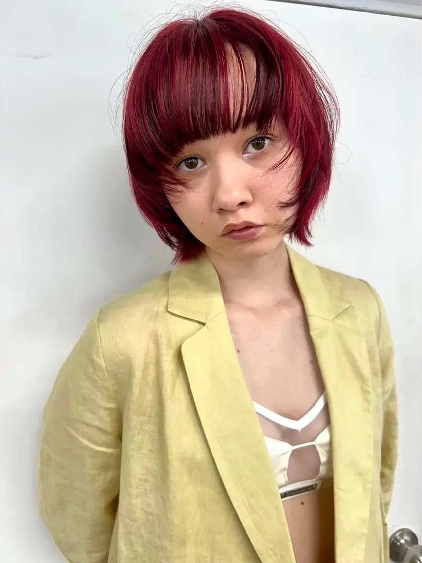 【🎀ིྀボブの方限定🎀ིྀ】ワンカラー➕クイックトリートメント🫧の写真