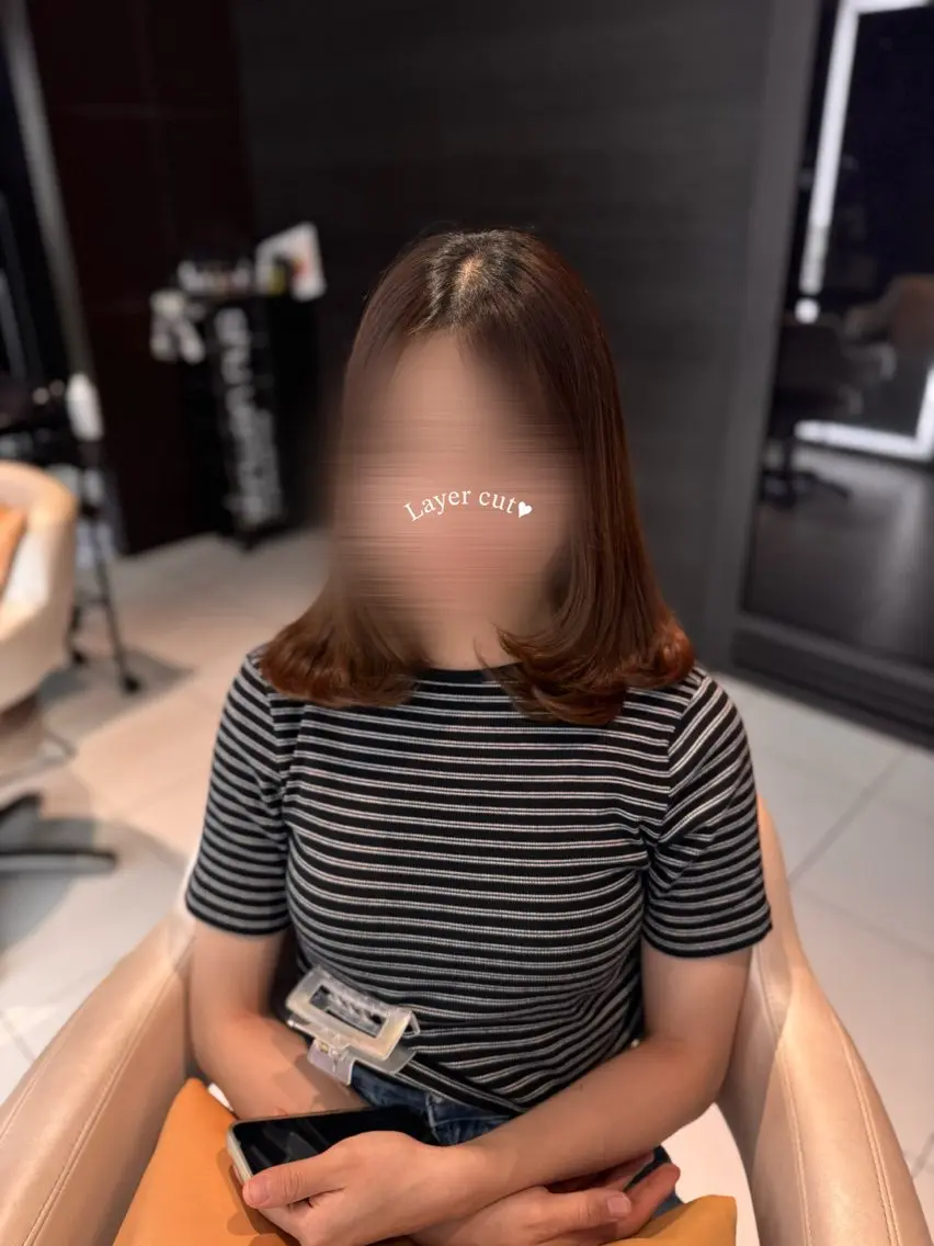 ミディアム 🤍たむら みなみ 銀座🤍のヘアスタイル