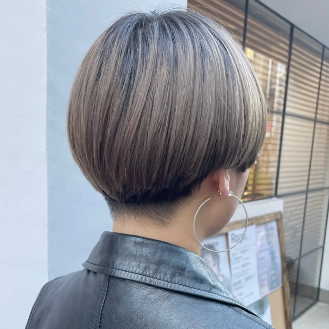 ショート ハンサムショート ショートヘア 骨格補正ショートボブ 刈り上げ女子🦋廣瀬のヘアスタイル