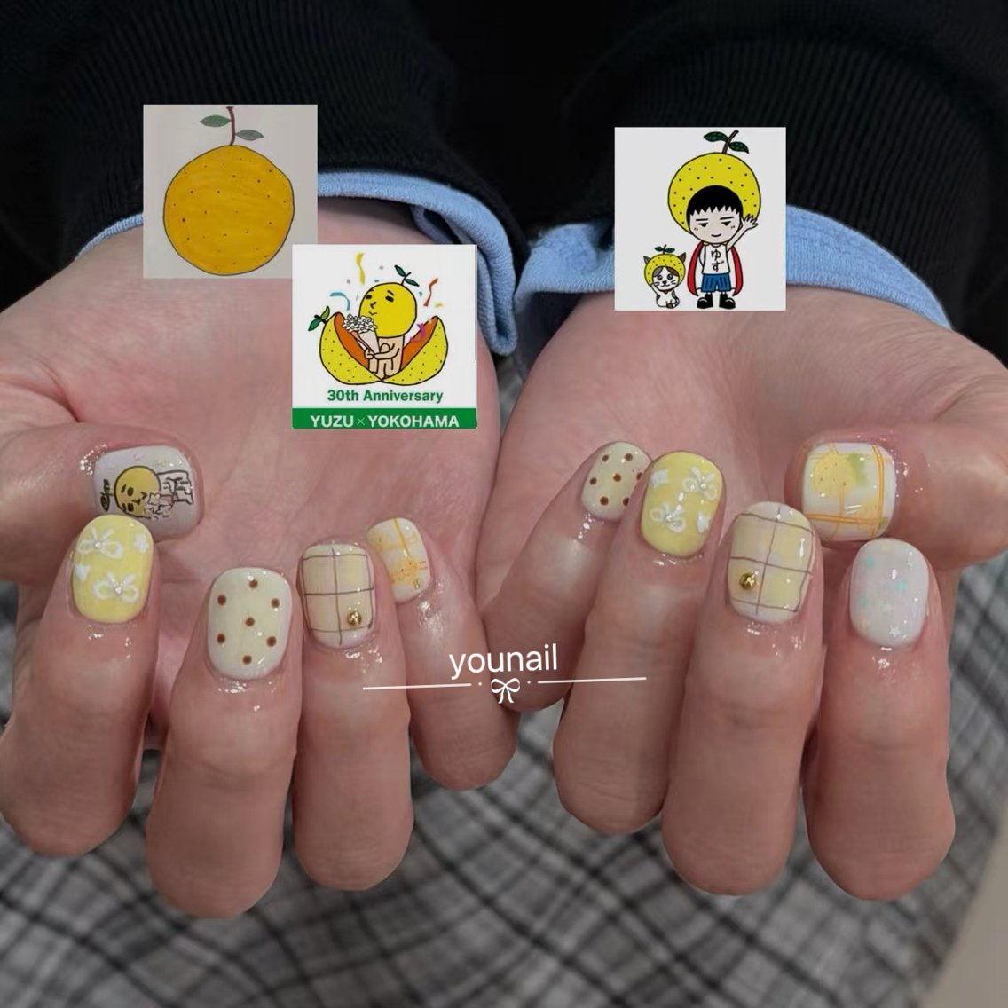 ネイル ミラーネイル 持ち込み ニュアンスネイル オフィスネイル ショートネイル ハンドネイル younail荻窪 （練習モデル）のネイルデザイン