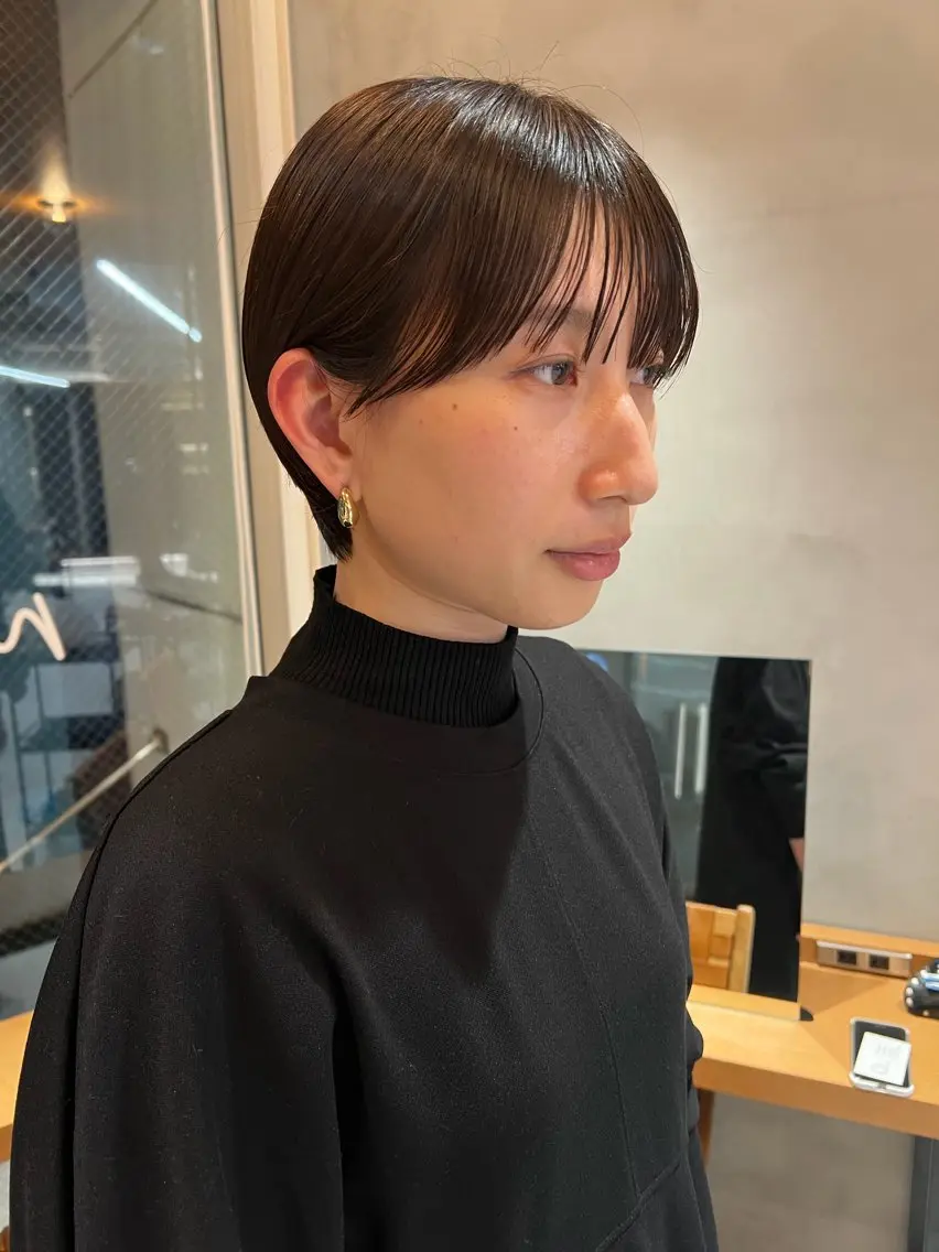 ショート 三浦 れいやのヘアスタイル