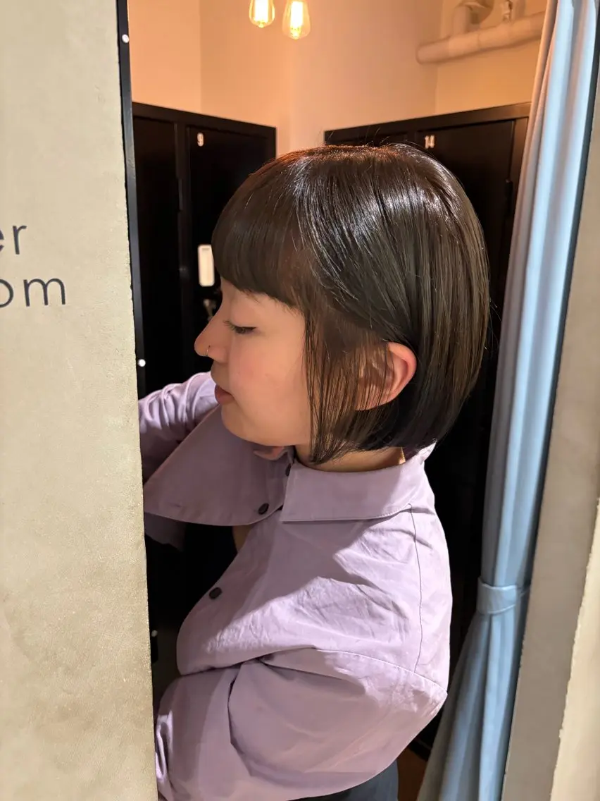 カラー ヘアカラー 🪺透明感カラー/ 暖色/カエデ🪺のヘアスタイル