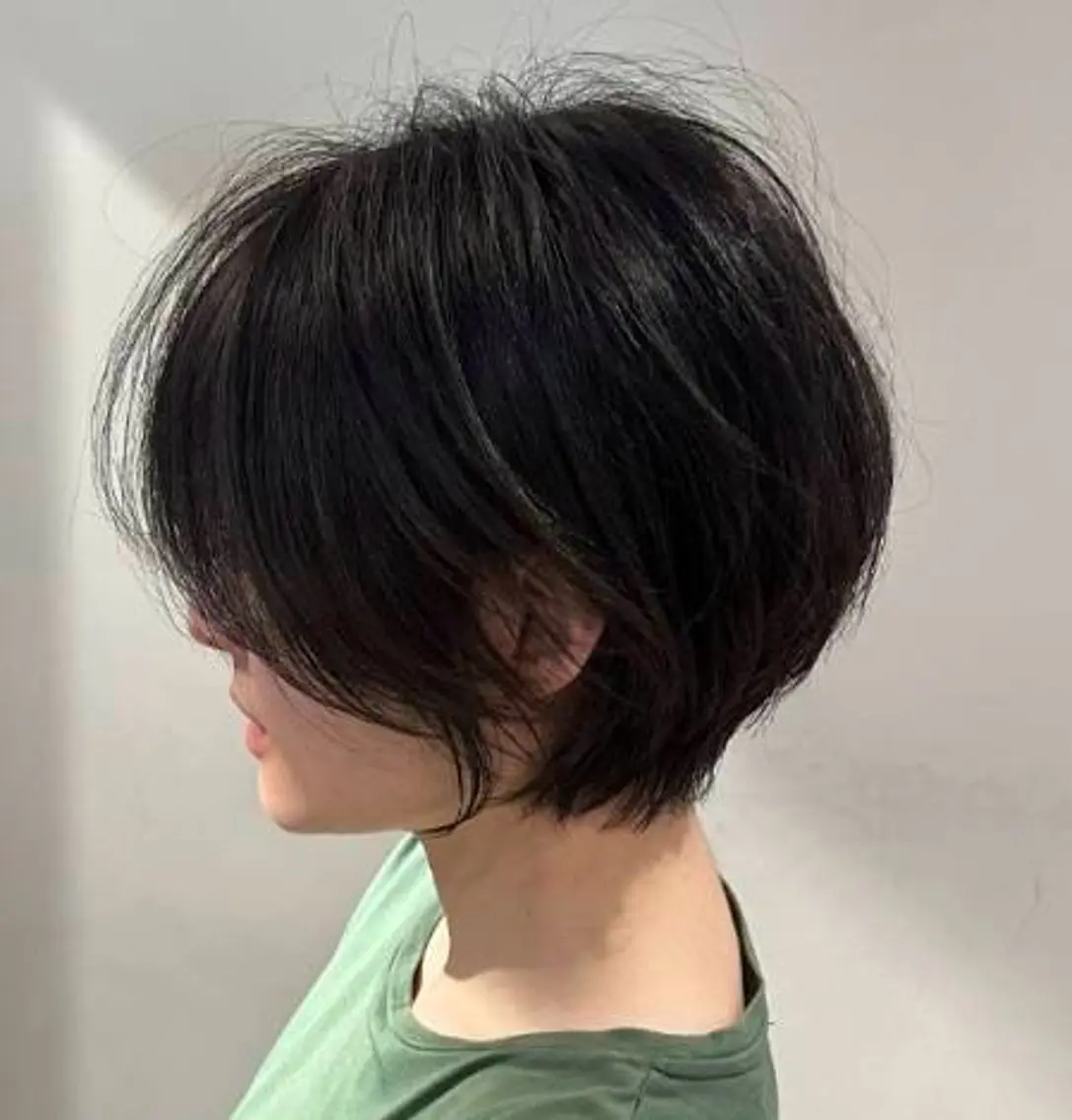 ショート ハイライト/ショート 松倉のヘアスタイル