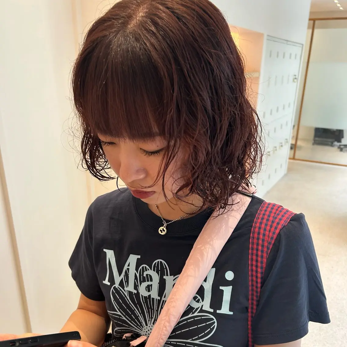 🎐夏のダメージケア🎐ケアカラー（全体カラー・白髪染め可）＋3stepトリートメント （流山おおたかの森/髪質改善）の写真