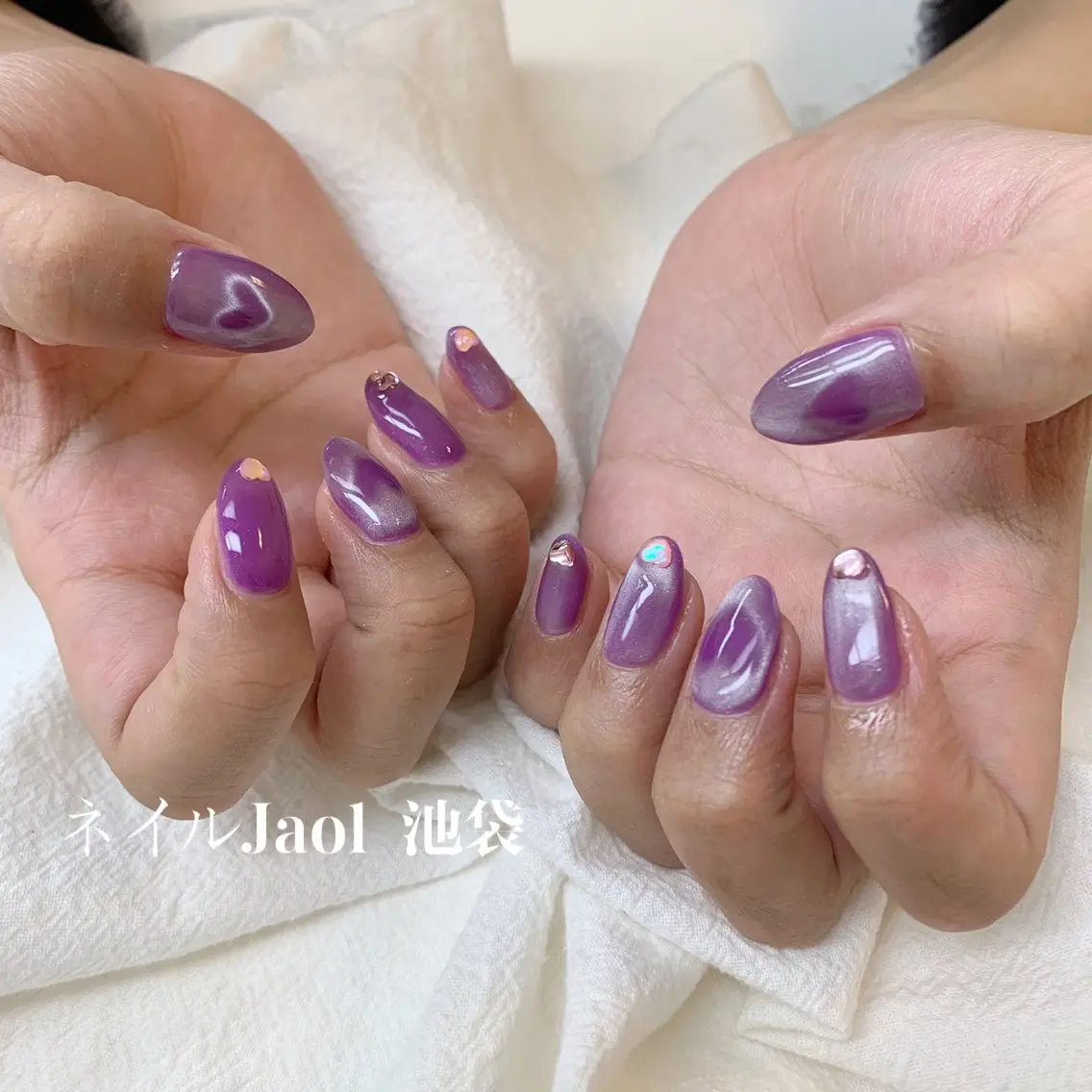 ミディアム ネイルJaol 池袋のネイルデザイン