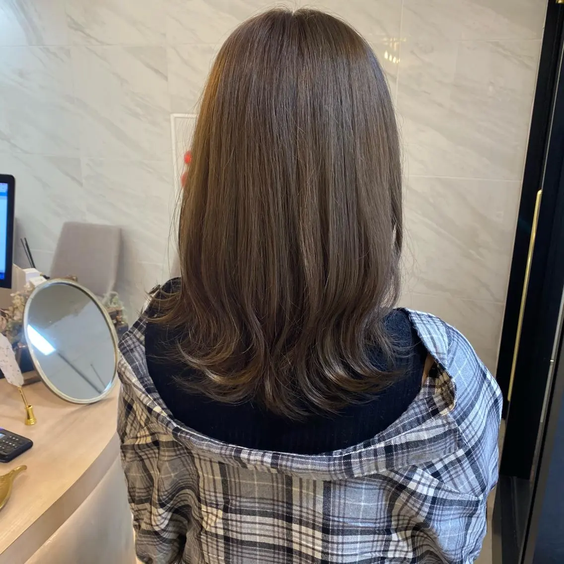 ミディアム カラー ベージュカラー 🎗大槻 武士🎗のヘアスタイル