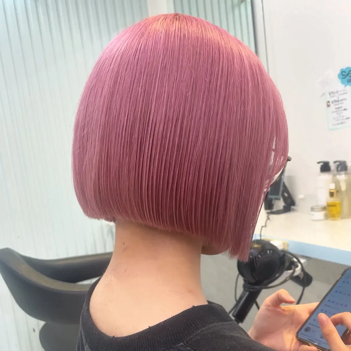 ショート カラー カット ヘアカラー トリートメント 【美髪矯正/絹髪】 🎀hinano🎀のヘアスタイル