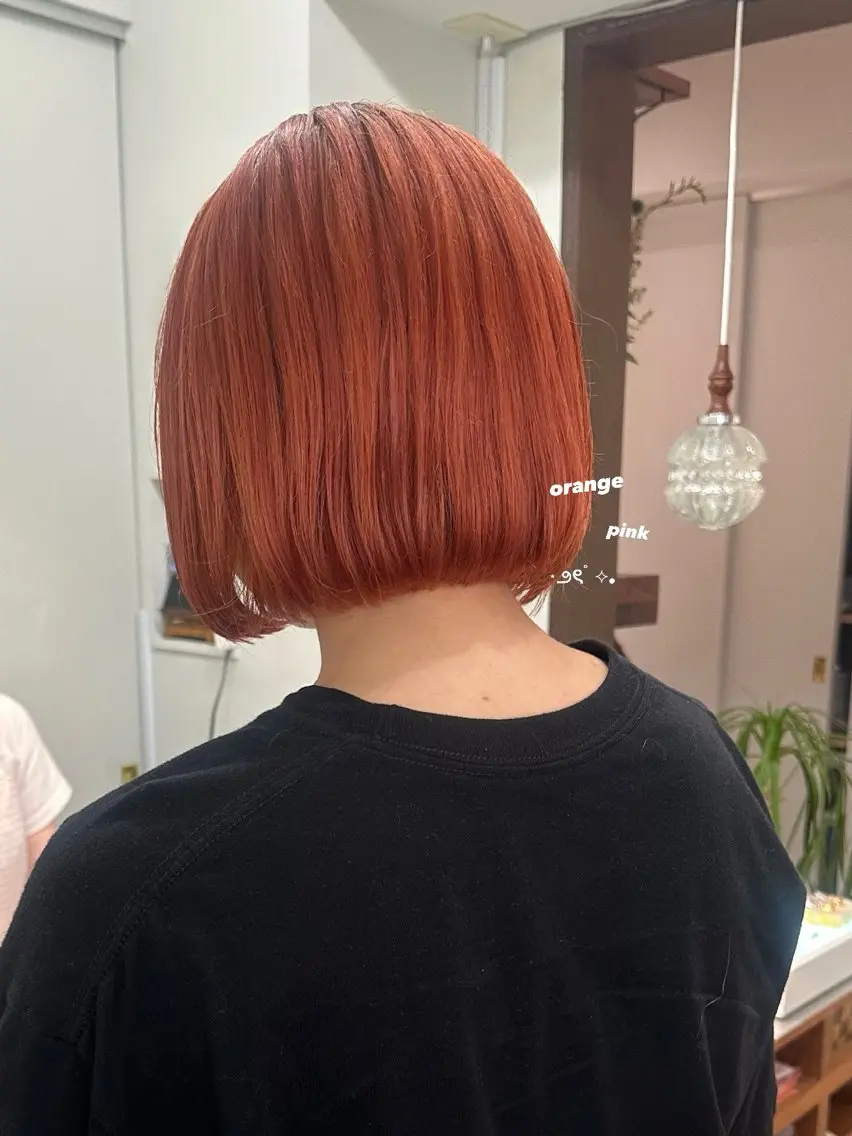 ショート カラー カット ヘアカラー トリートメント 暖色カラー/レイヤー 🌙 オノユリカのヘアスタイル