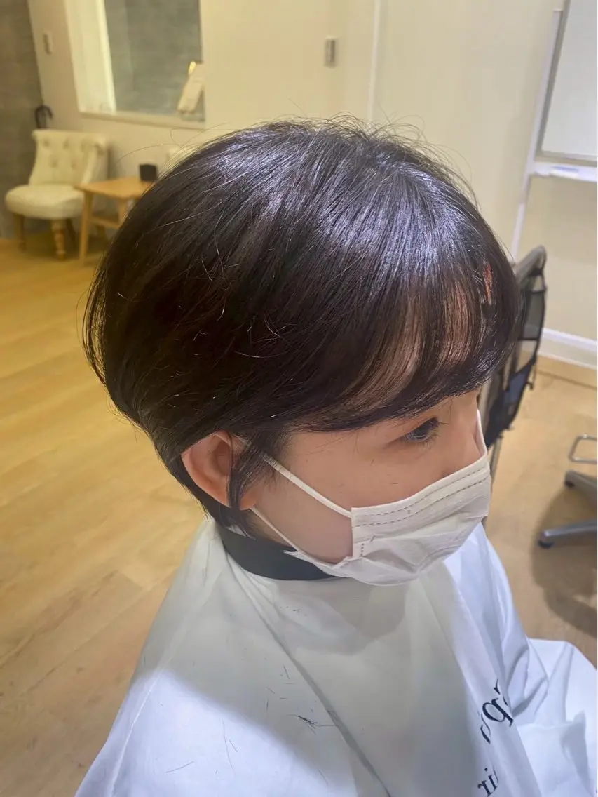 ショート spinhair荻野 莉帆のヘアスタイル
