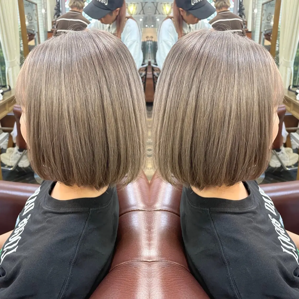 ミディアム カラー トリートメント 👑派手髪/カット 👑ANRYのヘアスタイル