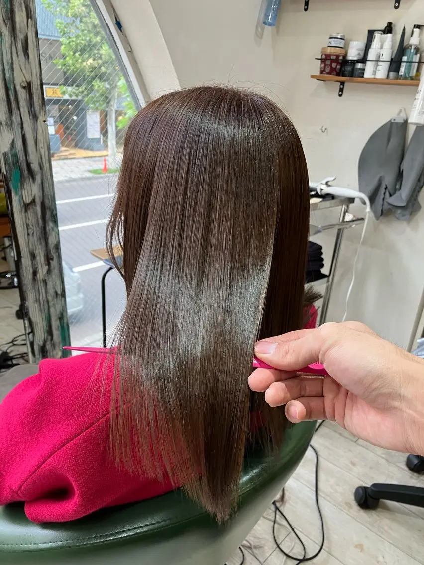 ロング カラー ヘアカラー トリートメント 🍀髪質改善、カラー TAICHI🍀のヘアスタイル