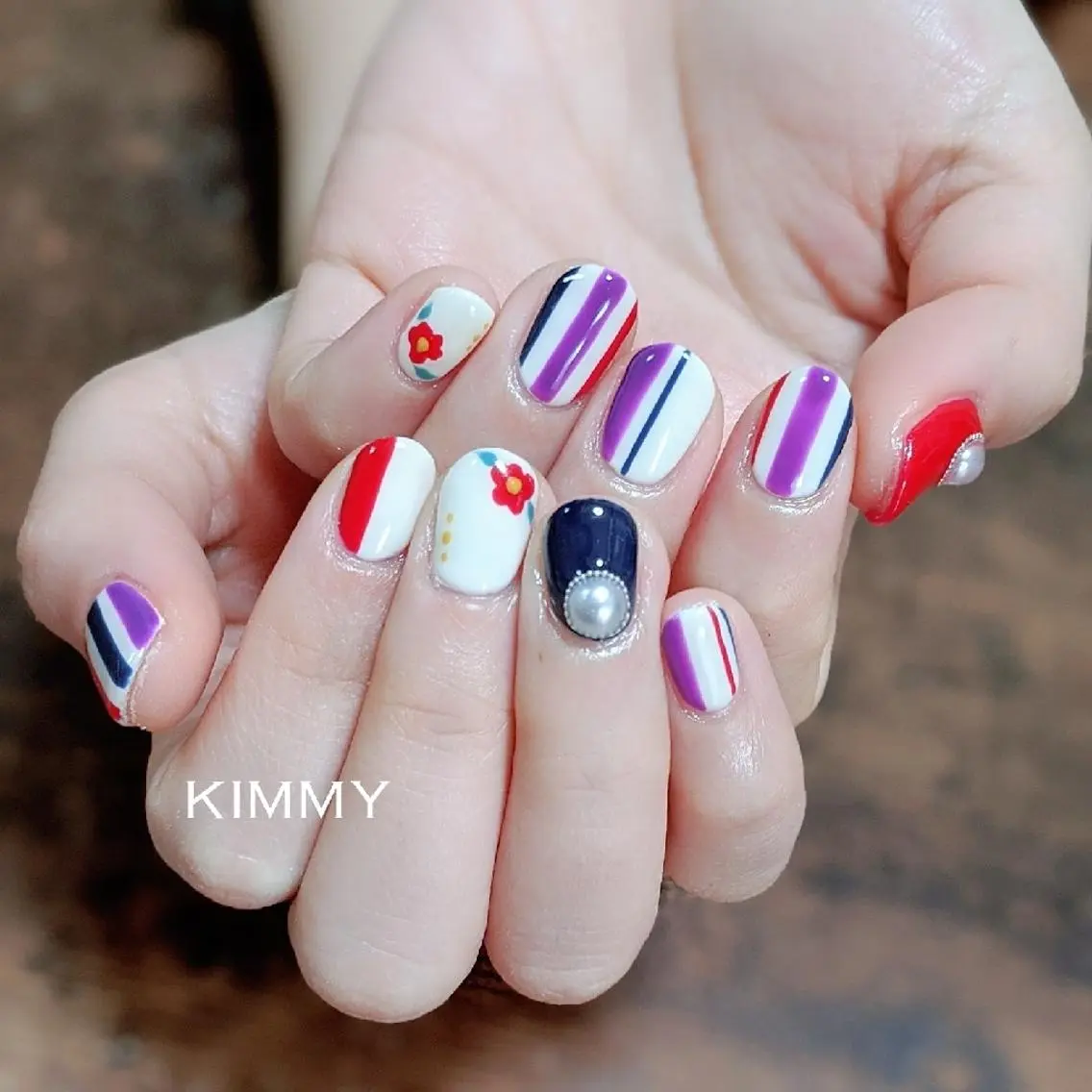 ネイル ハンドネイル kimmy nailsのネイルデザイン