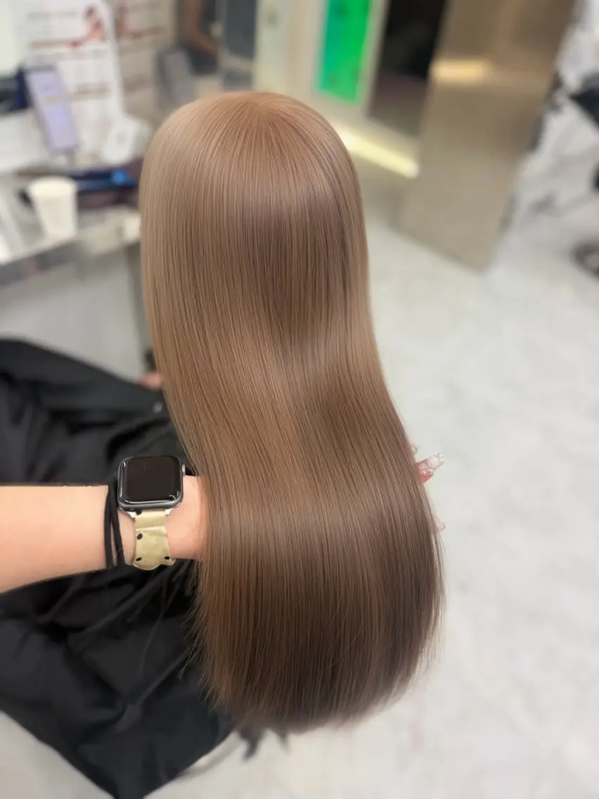 ロング カラー ヘアアレンジ ヘアカラー トリートメント ヘアセット 透明感カラー🎀艶髪 Anju/渋谷🎀のヘアスタイル