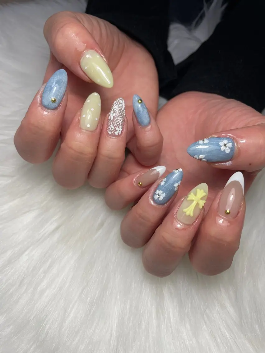 ネイル ハンドネイル 村瀬 理絵のネイルデザイン