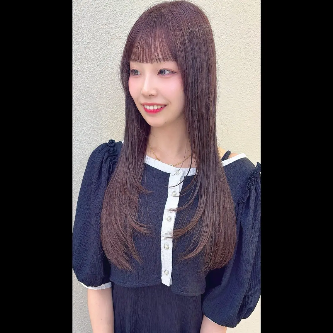 【カット+ワンカラー】(レイヤーカット/透明感カラー)お任せ下さい✨️の写真