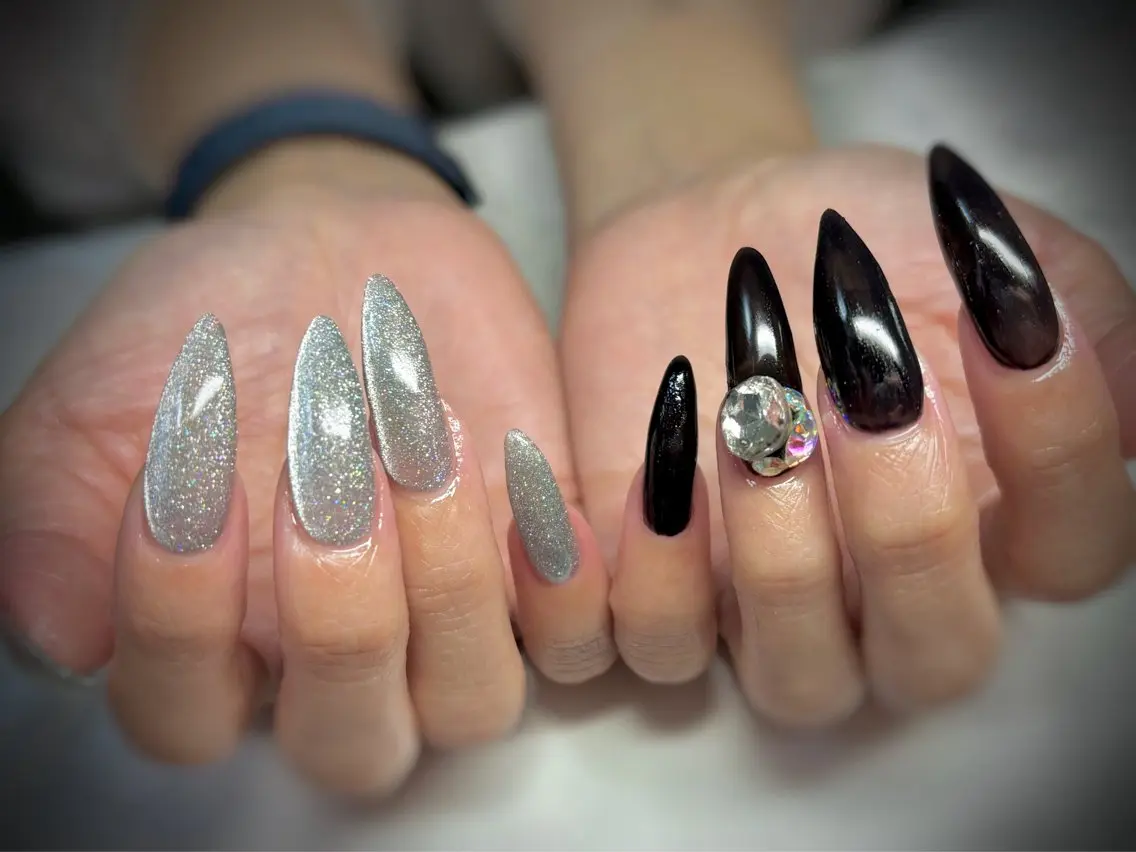 ネイル マグネットネイル ハンドネイル Nail salon Cielel⟡Ayaのネイルデザイン