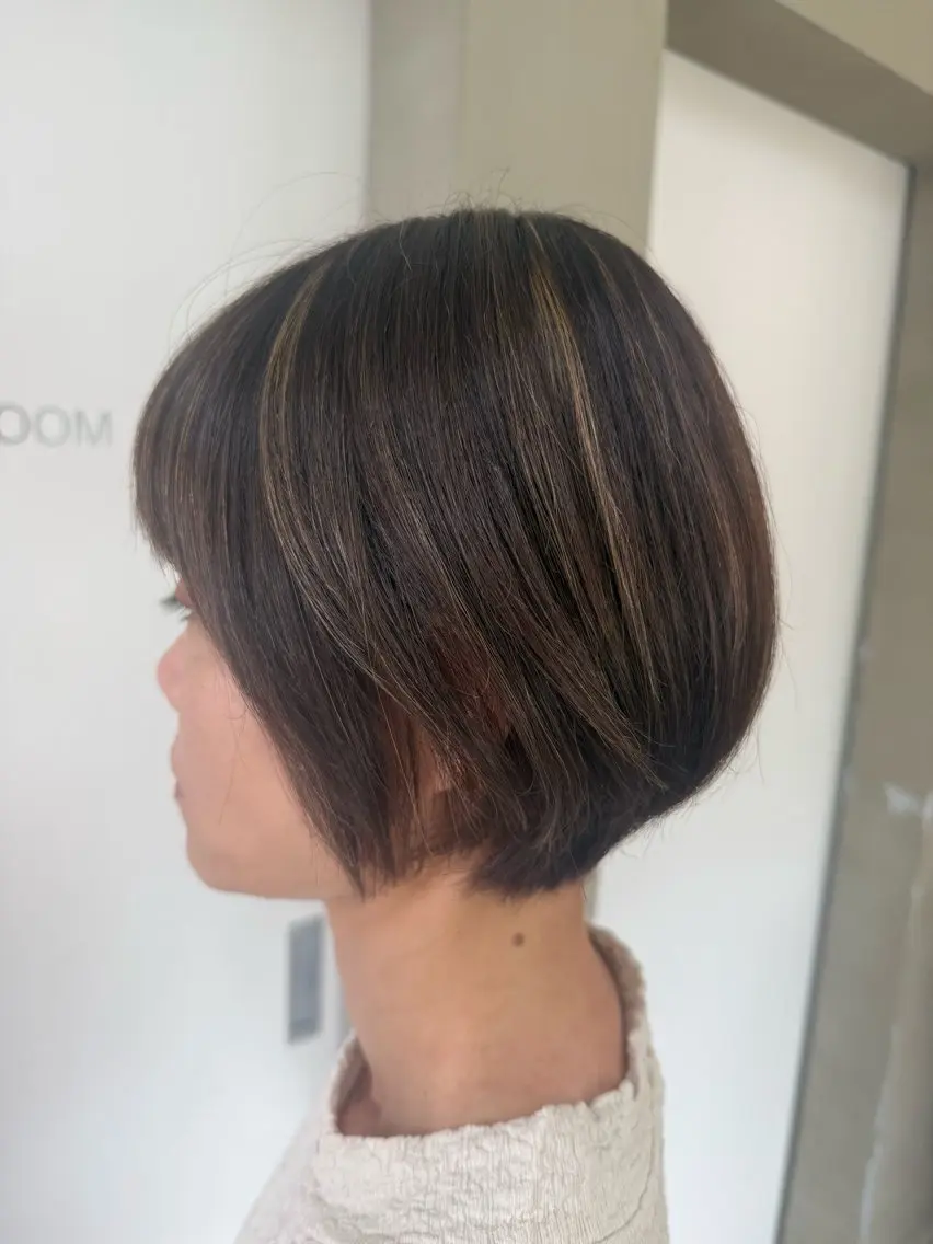 ショート カット 後藤 実咲のヘアスタイル