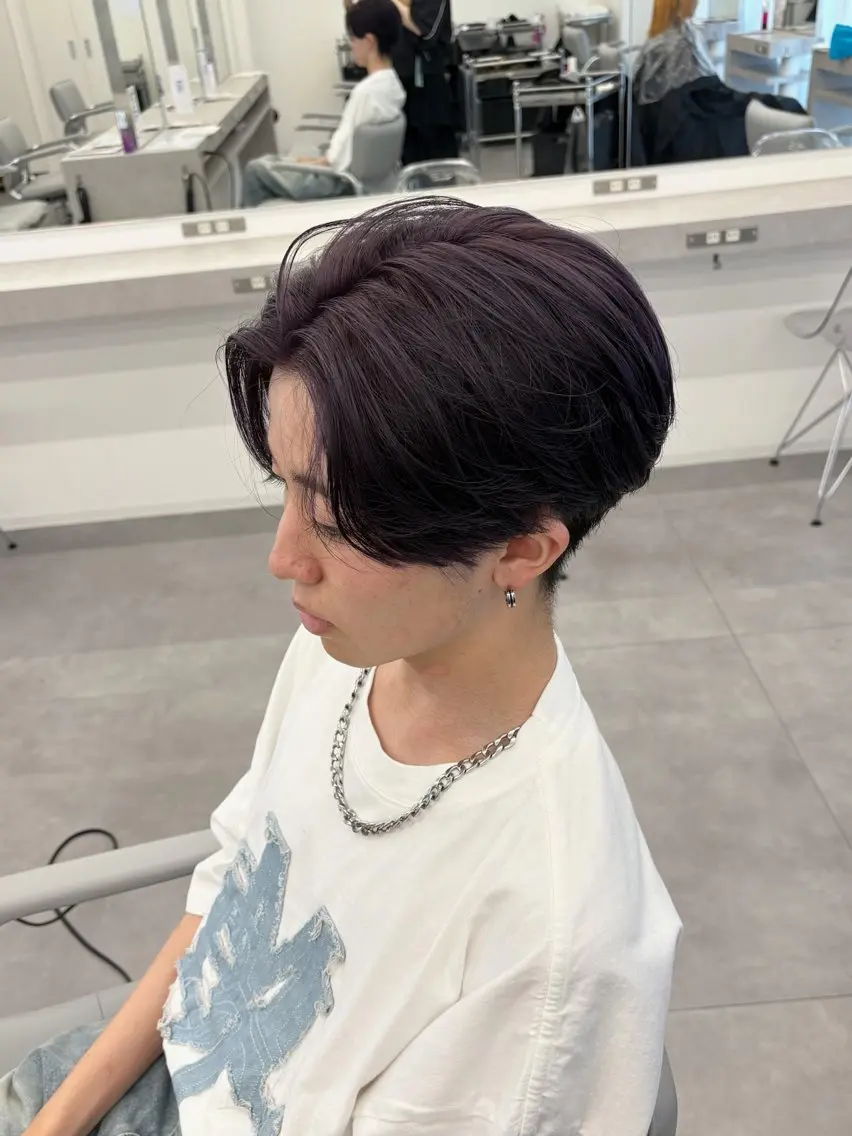 メンズ カット 🍀透明感ナチュラル カラー🍀じゅんのヘアスタイル
