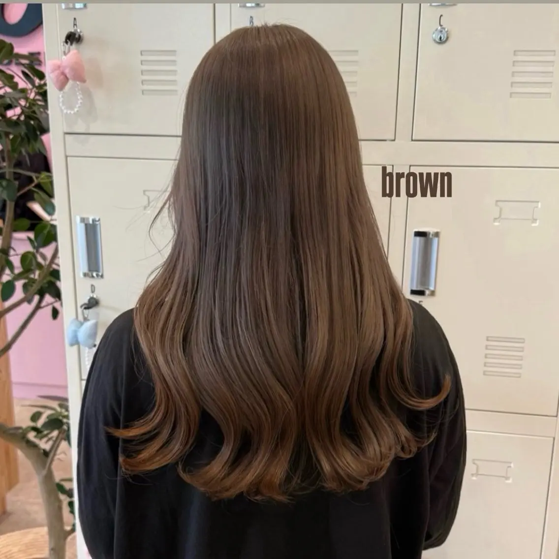 ロング ヘアカラー 艶beige ♡ayana♡のヘアスタイル