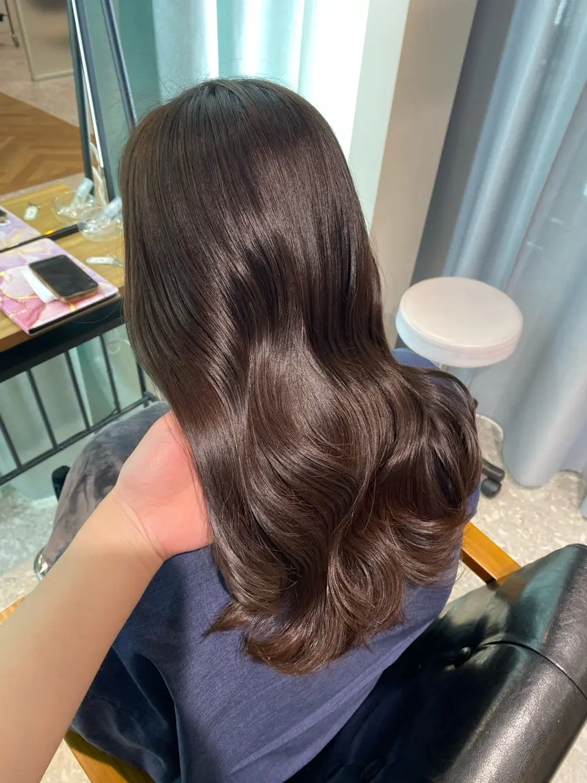 ロング カラー カット ヘアカラー トリートメント モテ艶カラー 🎖さえきはるかのヘアスタイル