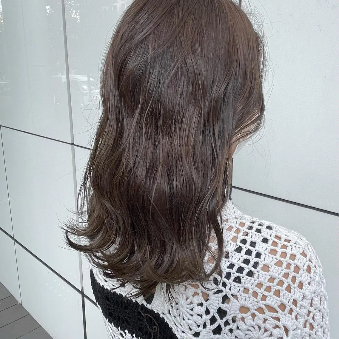 セミロング カラー カット トリートメント 梅田/赤み消しカラー /顔まわりcut🤍のヘアスタイル