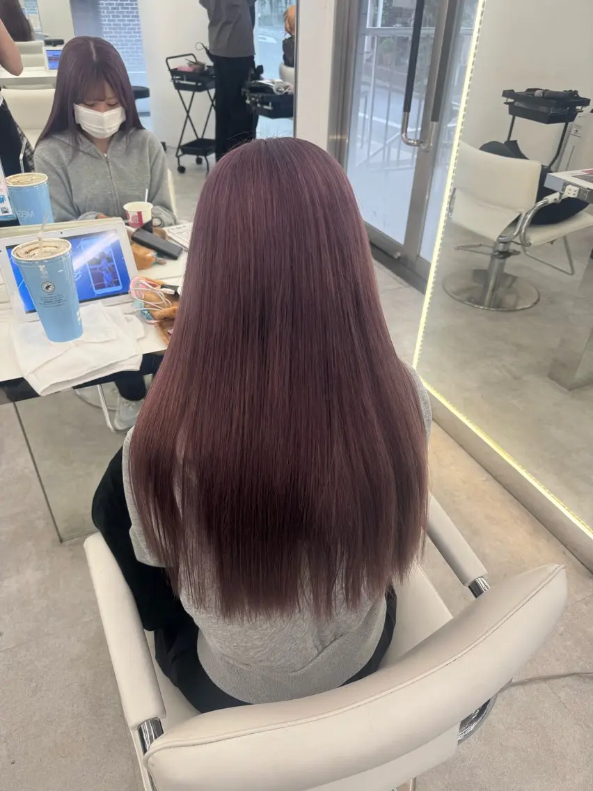カラー ヘアカラー ワンホン×透明感🩷 sakina🐈‍⬛のヘアスタイル