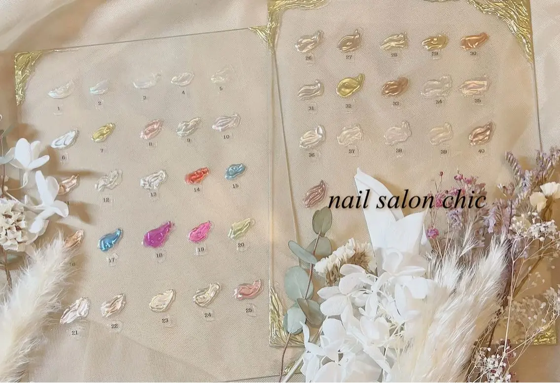 ネイル ミラーネイル ニュアンスネイル nail salon chicのネイルデザイン