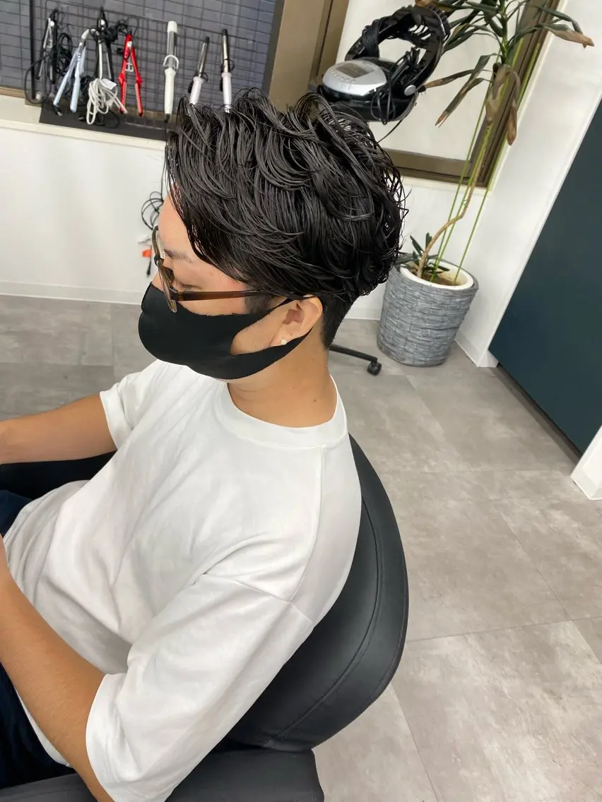 パーマ カット パーマ 🐻千葉 碧和🐻のヘアスタイル