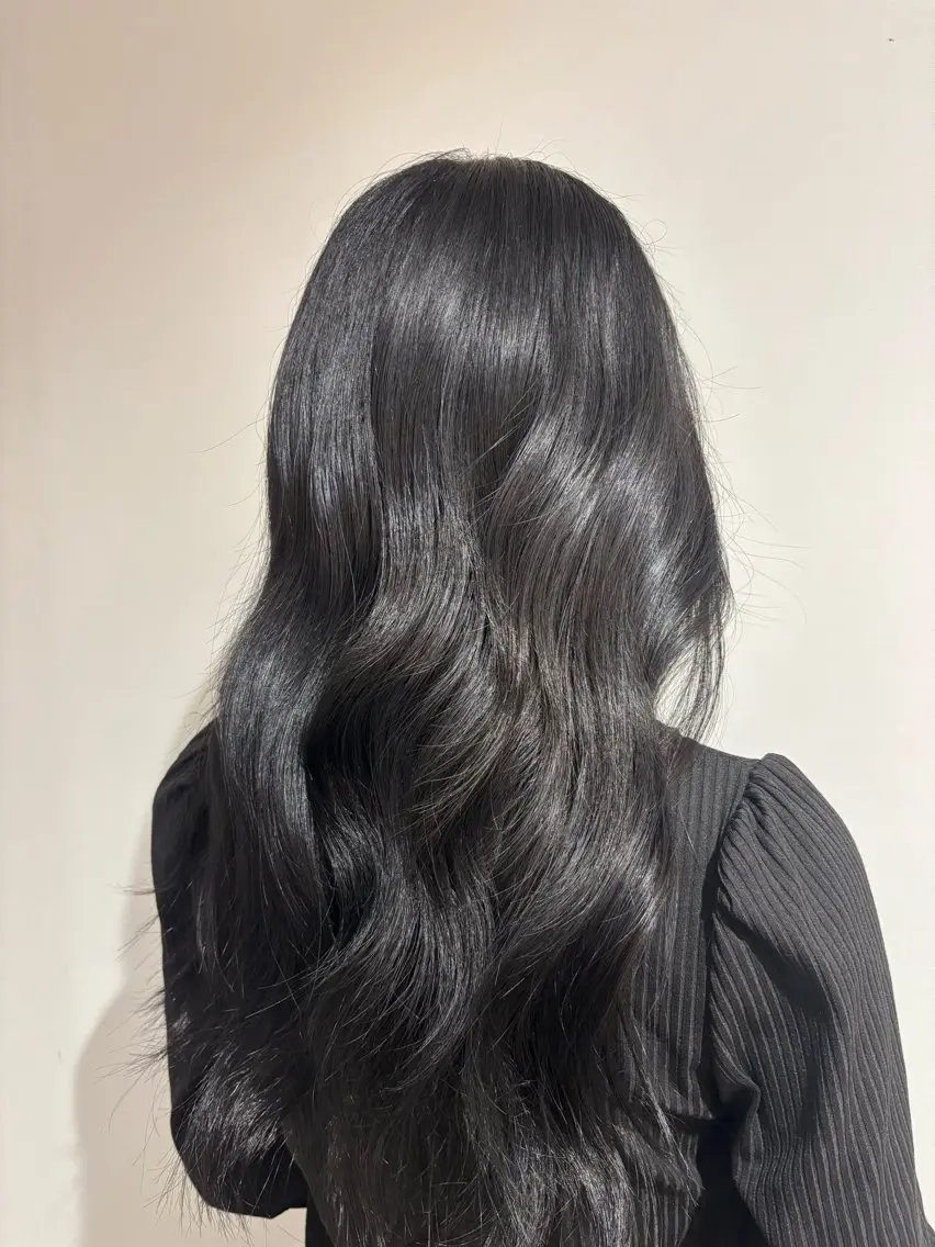 ロング カラー トリートメント 本村 しょうたのヘアスタイル