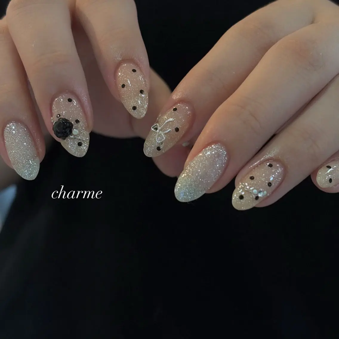 ネイル ドット ハンドネイル charme nailのネイルデザイン