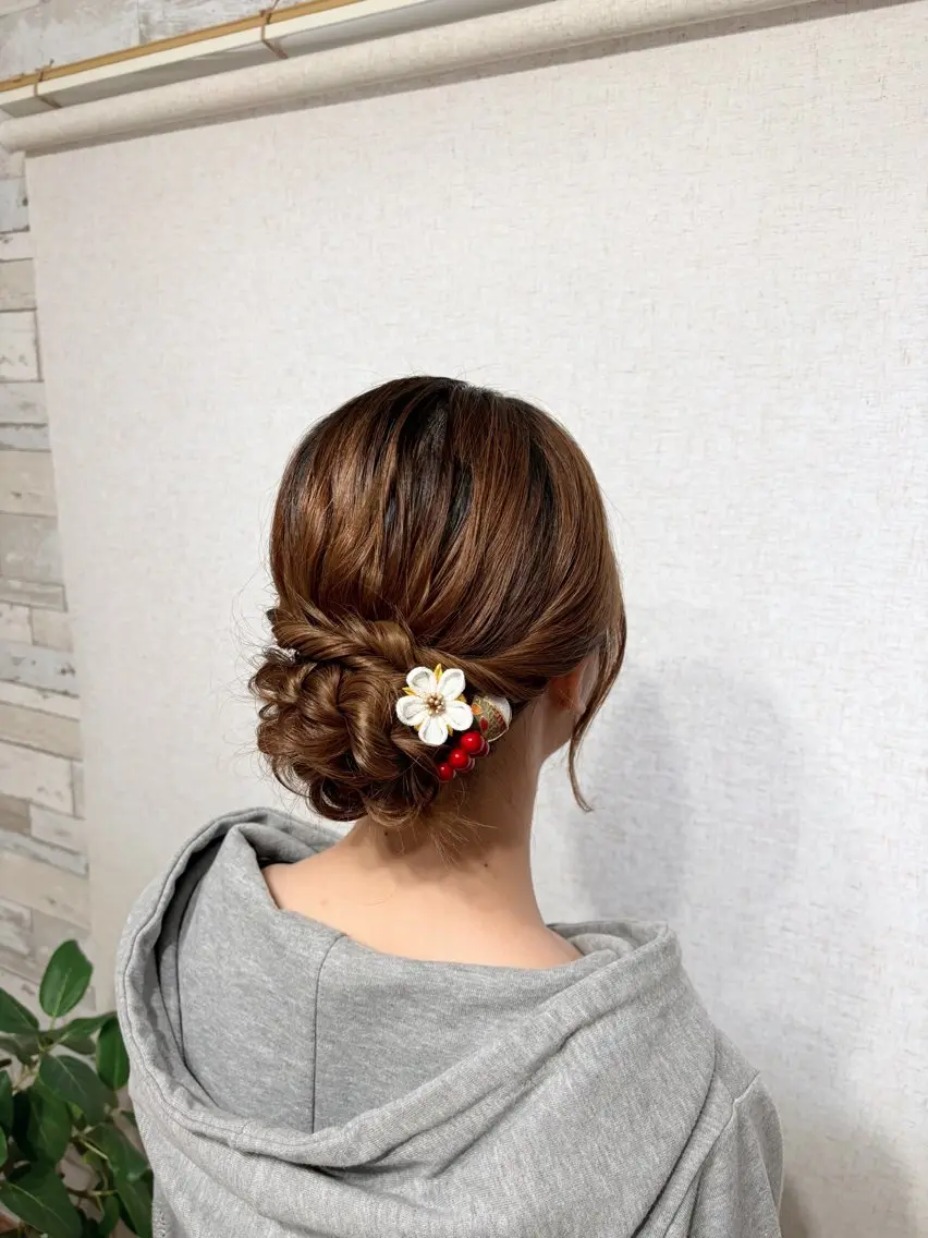 ヘアアレンジ ヘアセット hair salon【クラン】のヘアスタイル