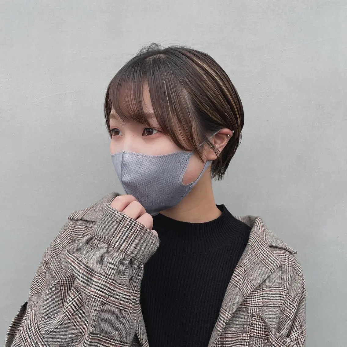 ショート ショートヘア cyan sayaのヘアスタイル
