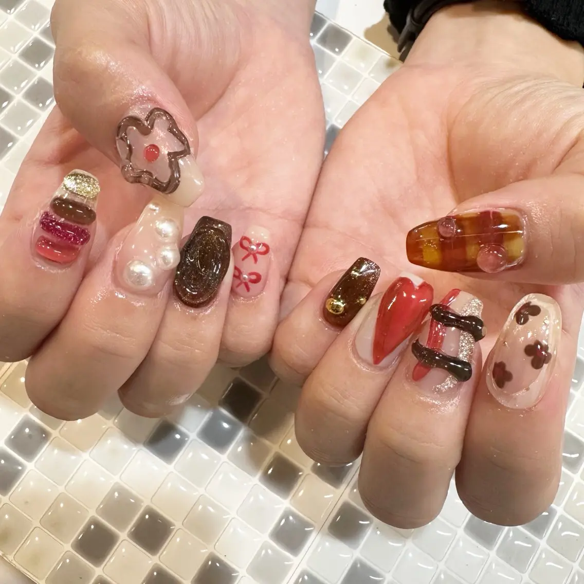 ネイル nailist yuiのネイルデザイン