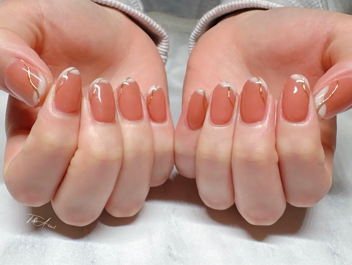 ネイル ジェルネイル ニュアンスネイル オフィスネイル スカルプネイル T&A nailのネイルデザイン