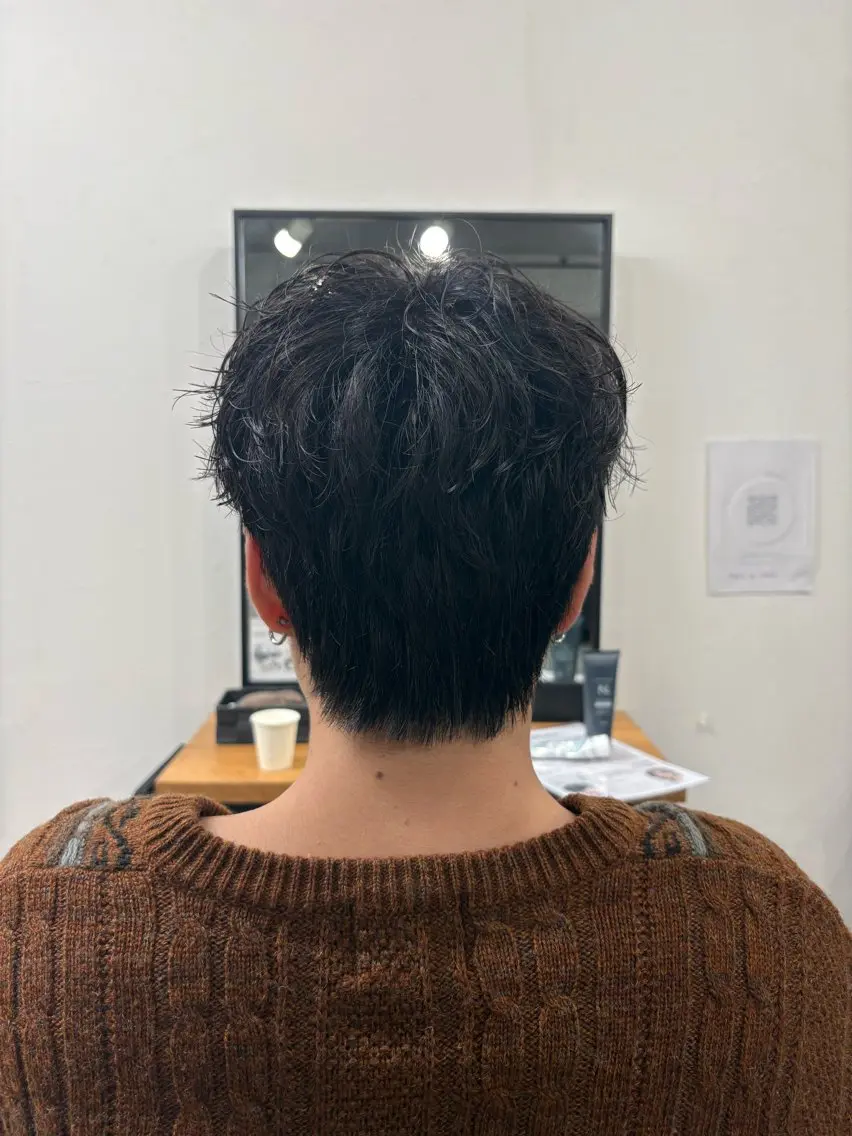 パーマ メンズ メンズパーマ 下北沢メンズパーマ 特化園田 楓莉のヘアスタイル