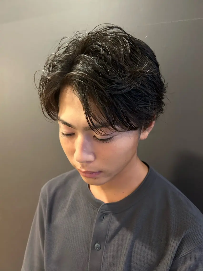 メンズ そら୨୧˖men's /デザインカラーのヘアスタイル