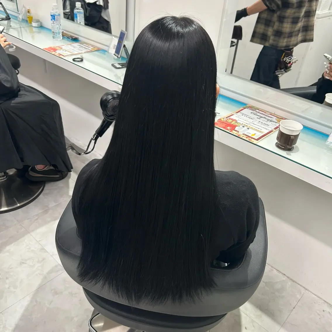 セミロング 盛れる韓国ガーリー♡ /トレンドスタイルのヘアスタイル