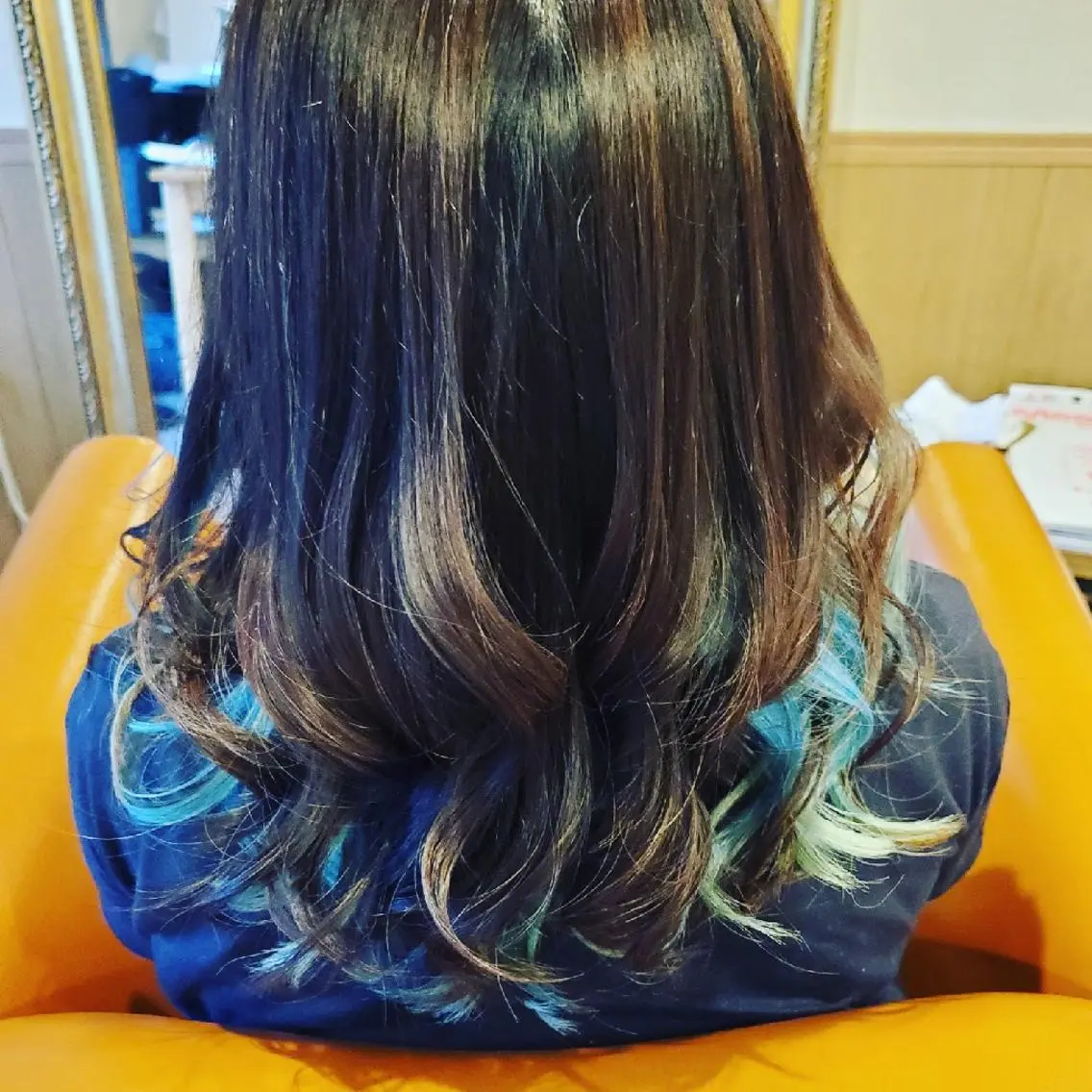 ロング カラー ブリーチ イルミナカラー 外国人風カラー トリートメント 酸熱トリートメント ヘアカラー spa hair  ark 富井直美のヘアスタイル