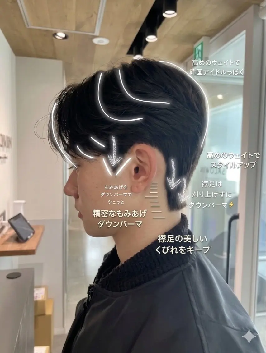 パーマ メンズ パーマ 須賀 優心のヘアスタイル