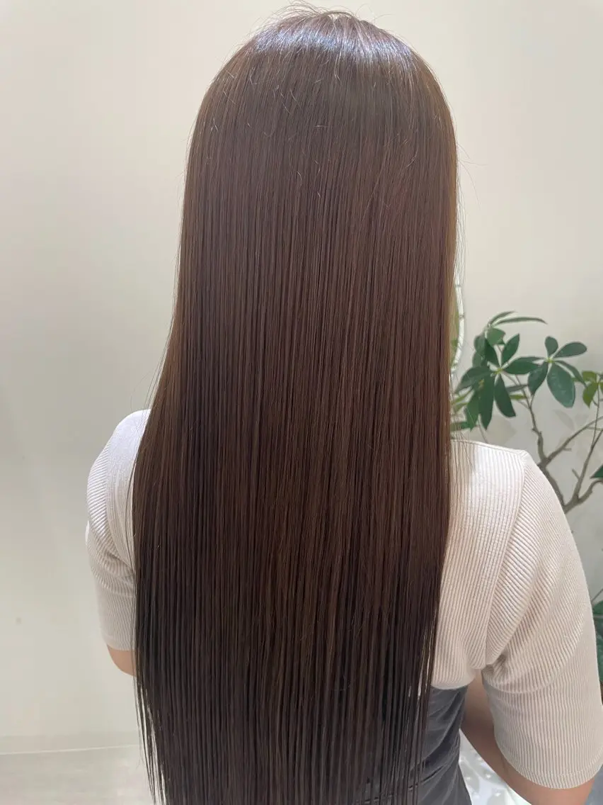 ロング カラー カット ヘアカラー トリートメント Asumi 髪質改善/美髪/艶髪のヘアスタイル