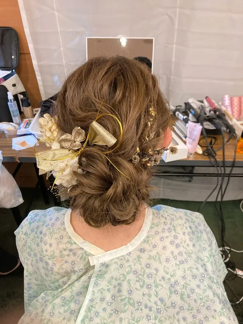 ヘアアレンジ totalsalon koa5のマツエク・マツパデザイン