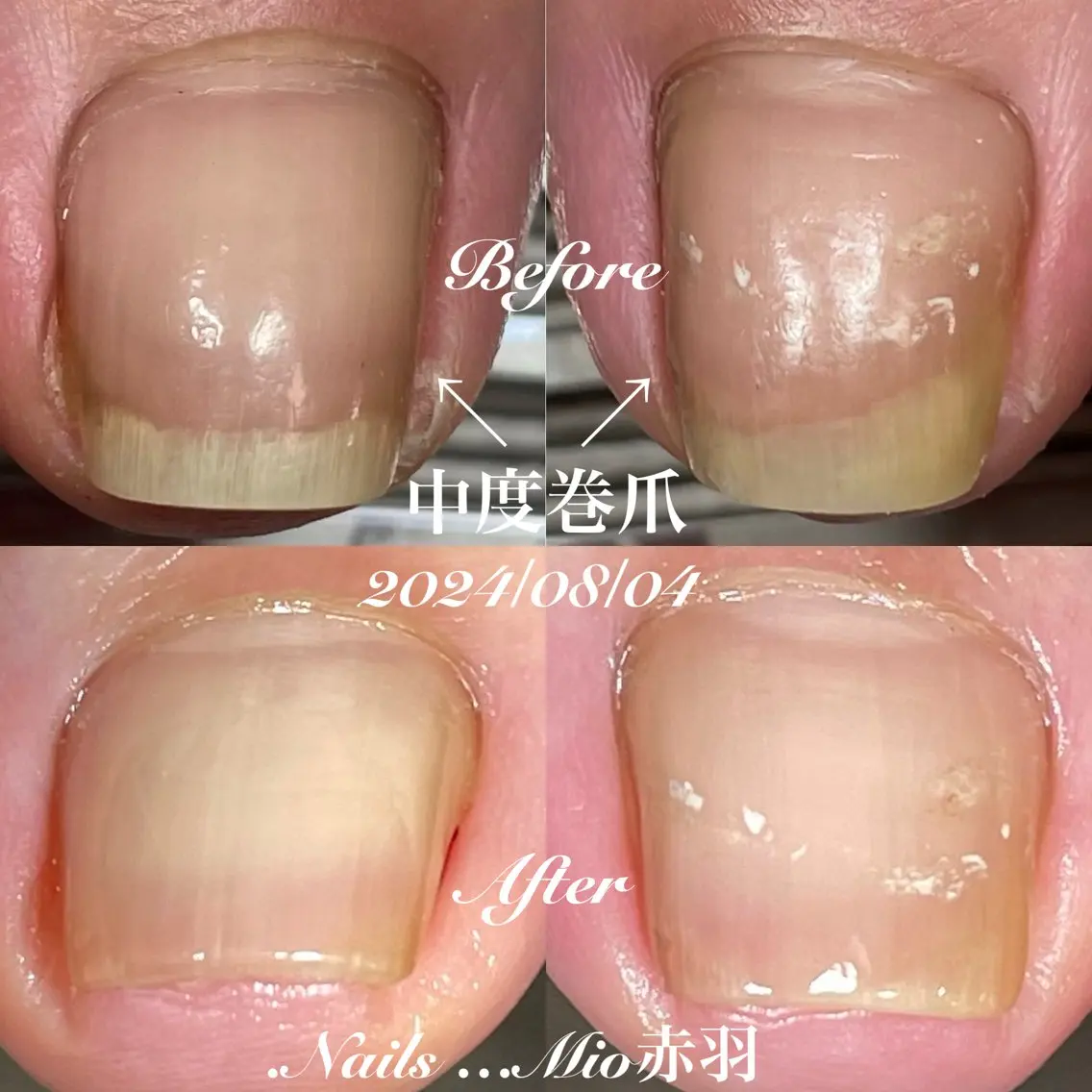 ネイル フットネイル ジェルネイル ハンドネイル .Nails Mio 赤羽西ネイルサロンのネイルデザイン