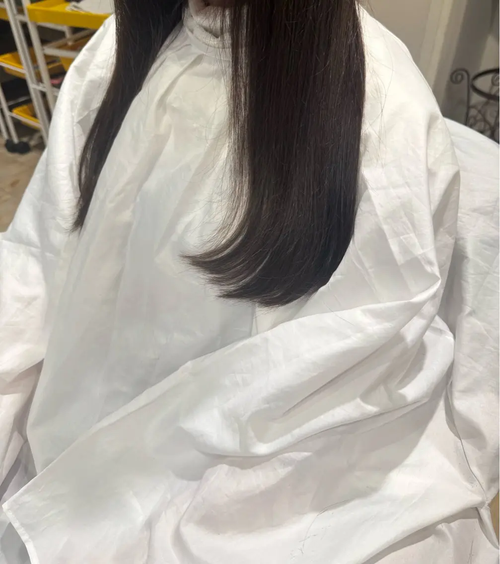 ロング レイヤーカット カット 亀有✂️正路 彩夏のヘアスタイル