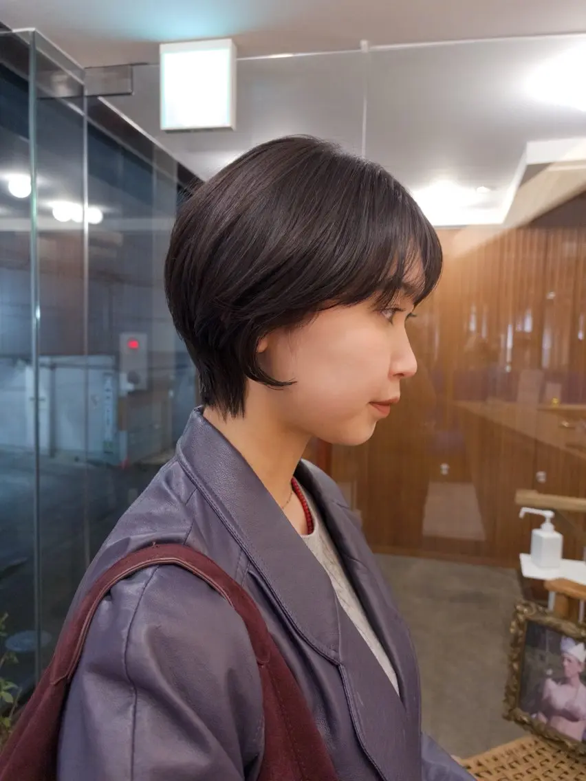 ショート アオキ サキ💫のヘアスタイル