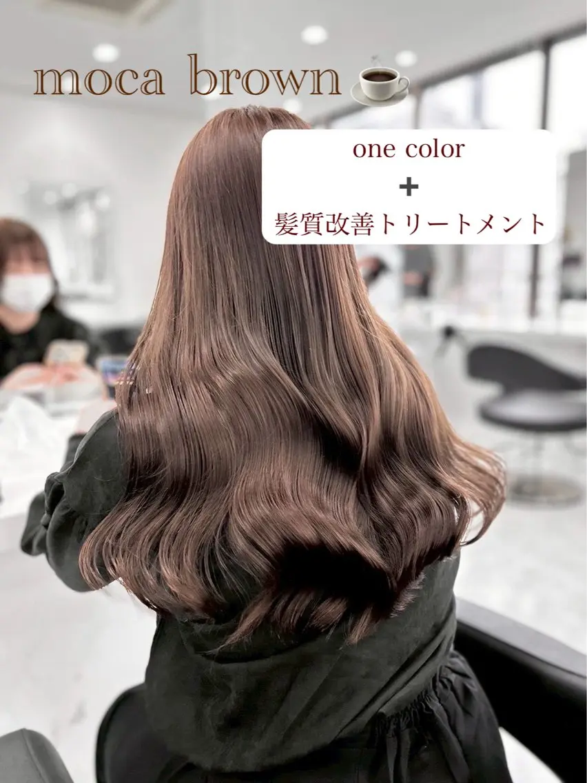 ロング みいな🍒 暖色カラー/レイヤーのヘアスタイル