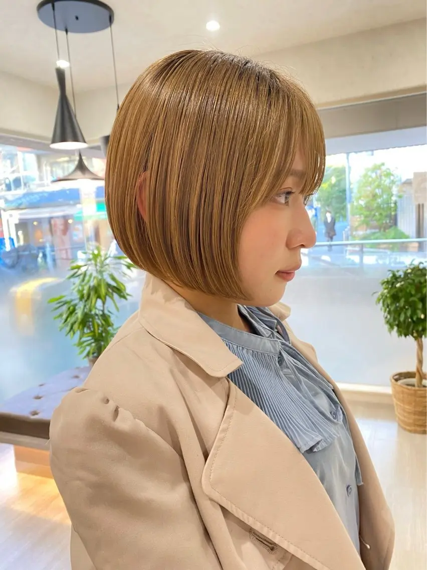 ショート カット ヘアカラー 🌈髪質改善特化🌈 縮毛矯正/原口純平のヘアスタイル