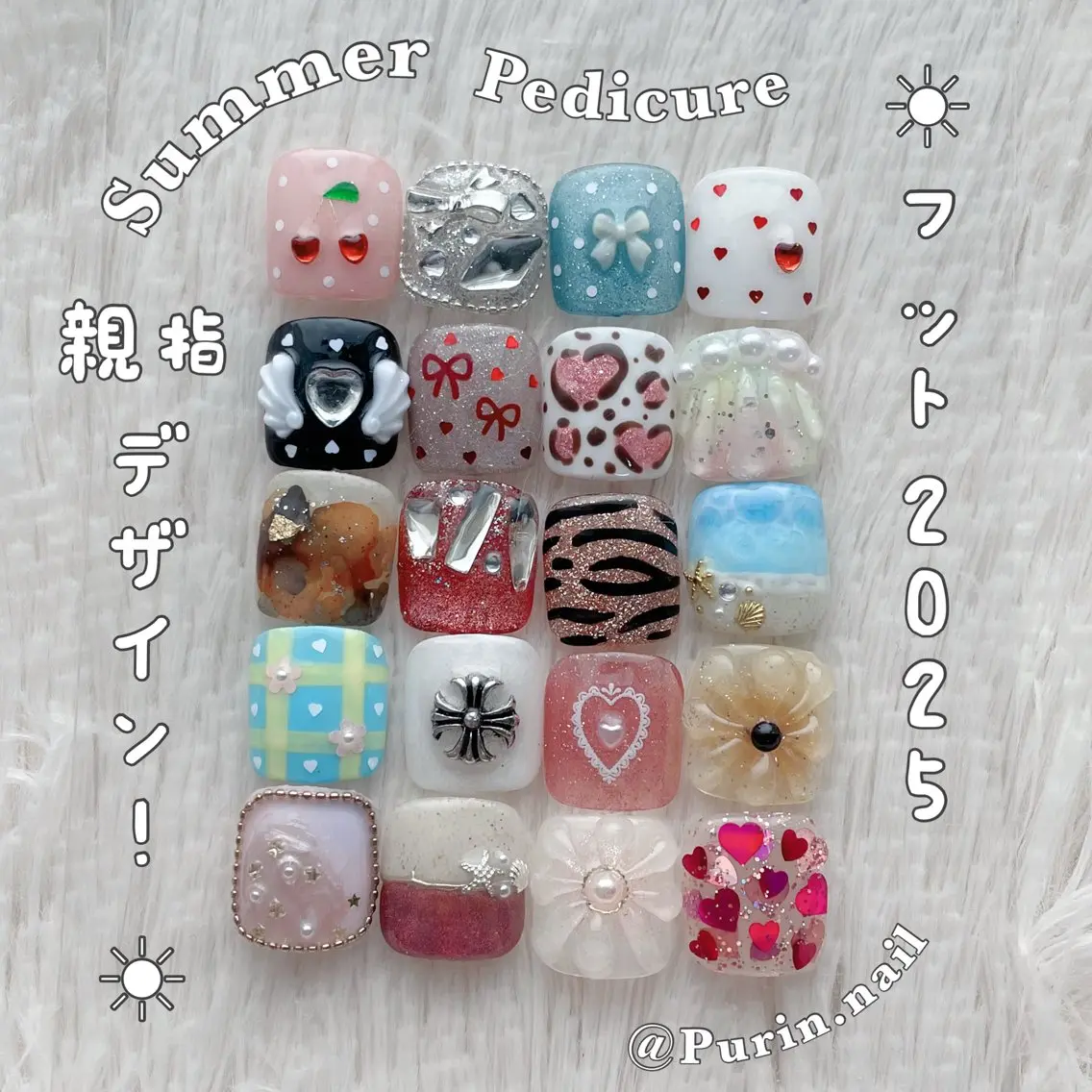‧⁺◟꒰オフなし꒱˚ ༘♡Footフット親指デザインの写真