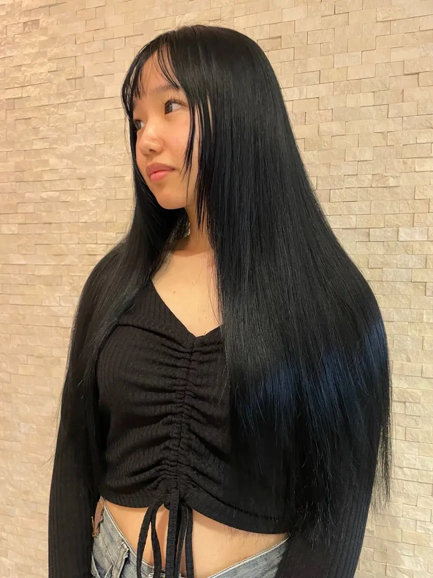 ロング カラー 太田 妃香/岡崎美容室のヘアスタイル